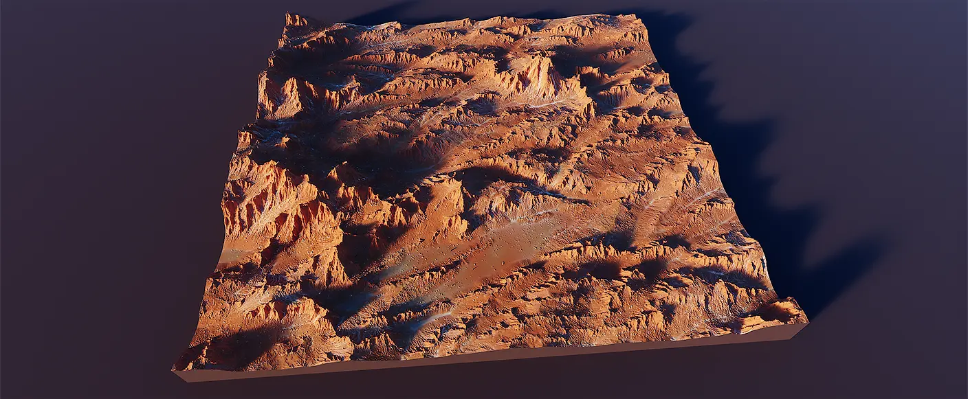 World Creator Desert Sample