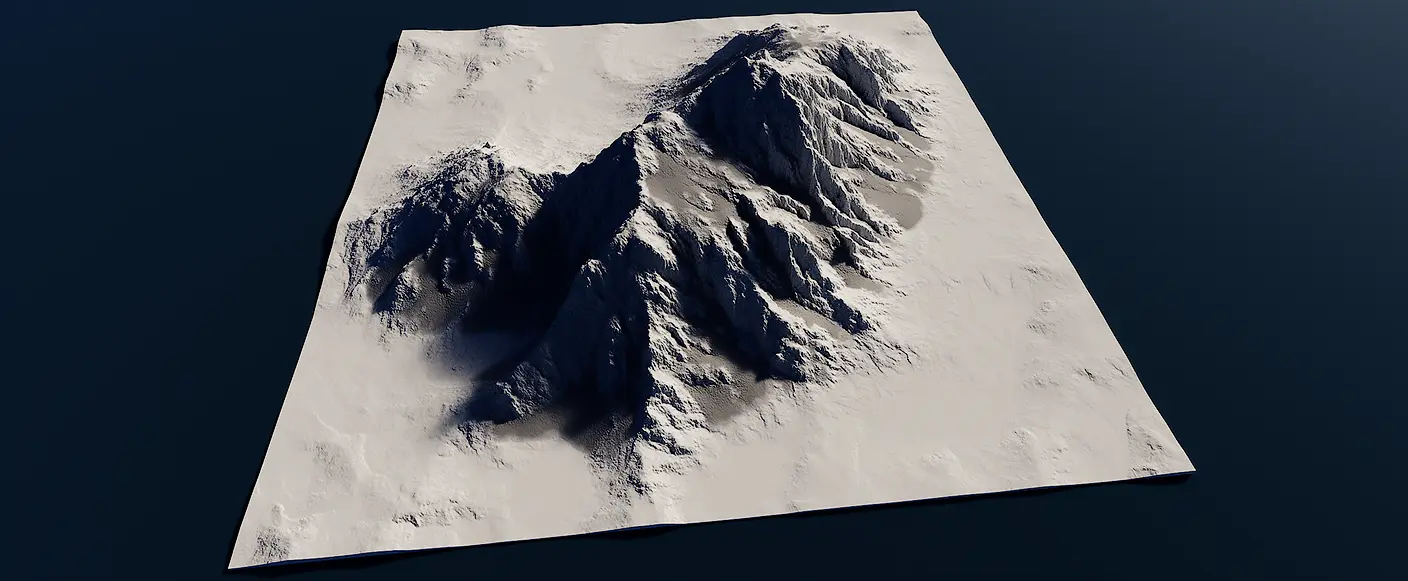 World Creator Sand Simulation After